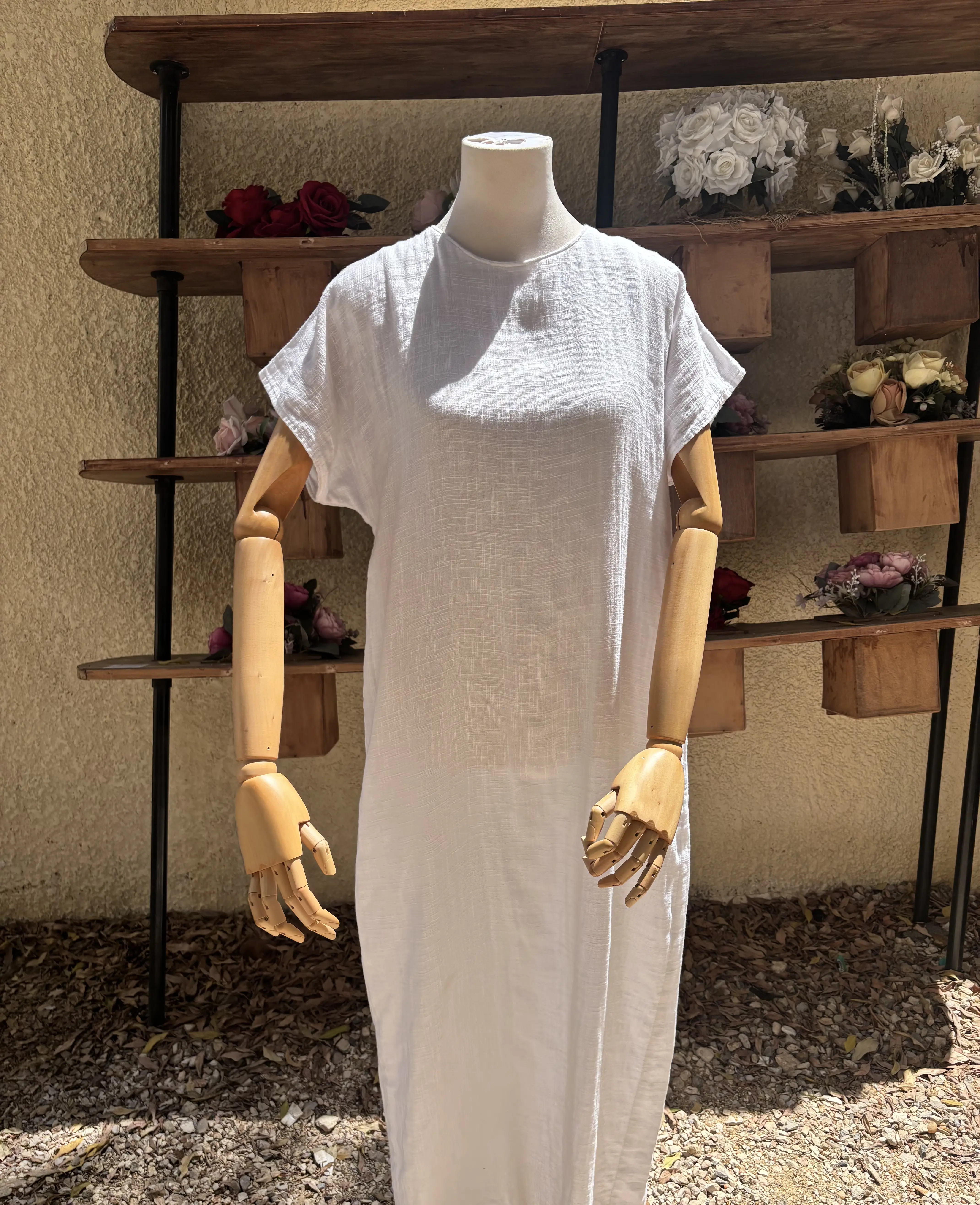 Basic linen dress